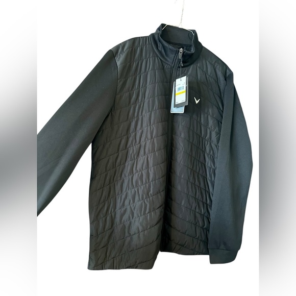 Callaway Men's Quilted Puffer Full Zip Golf Jacket Size M - NWT - Picture 3 of 12